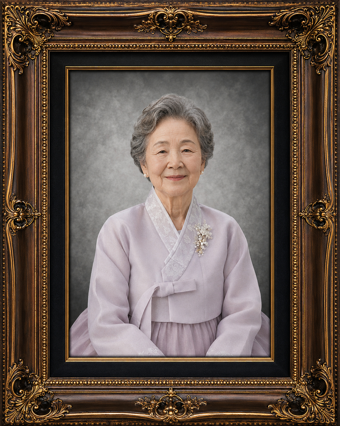 STB스튜디오 영정사진 복원 및 액자 제작